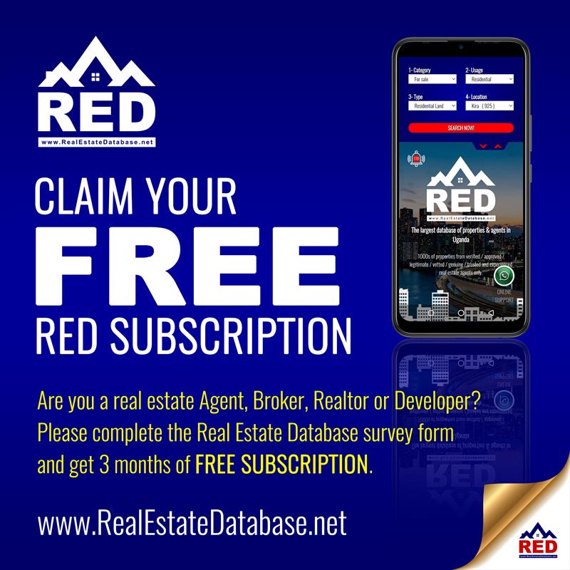 RED Survey + free subscription.
