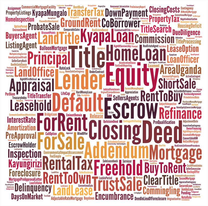 Real estate lingo (Part 1)