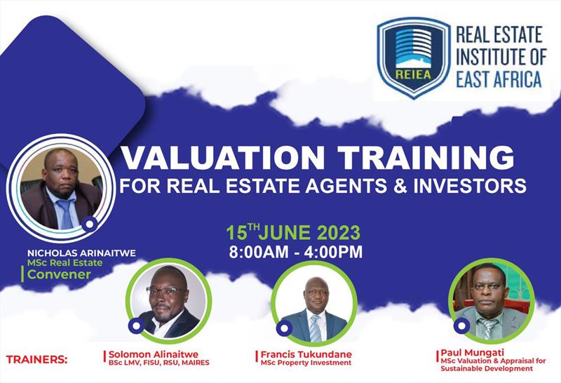 Valuation training for real estate agents and investors.