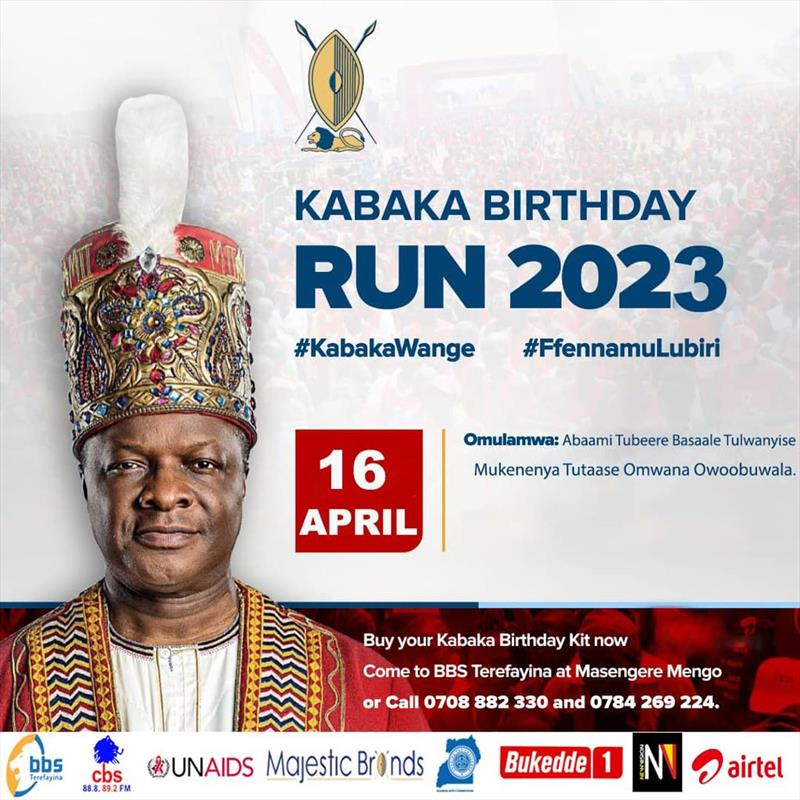 Kabaka's birthday run opportunities.