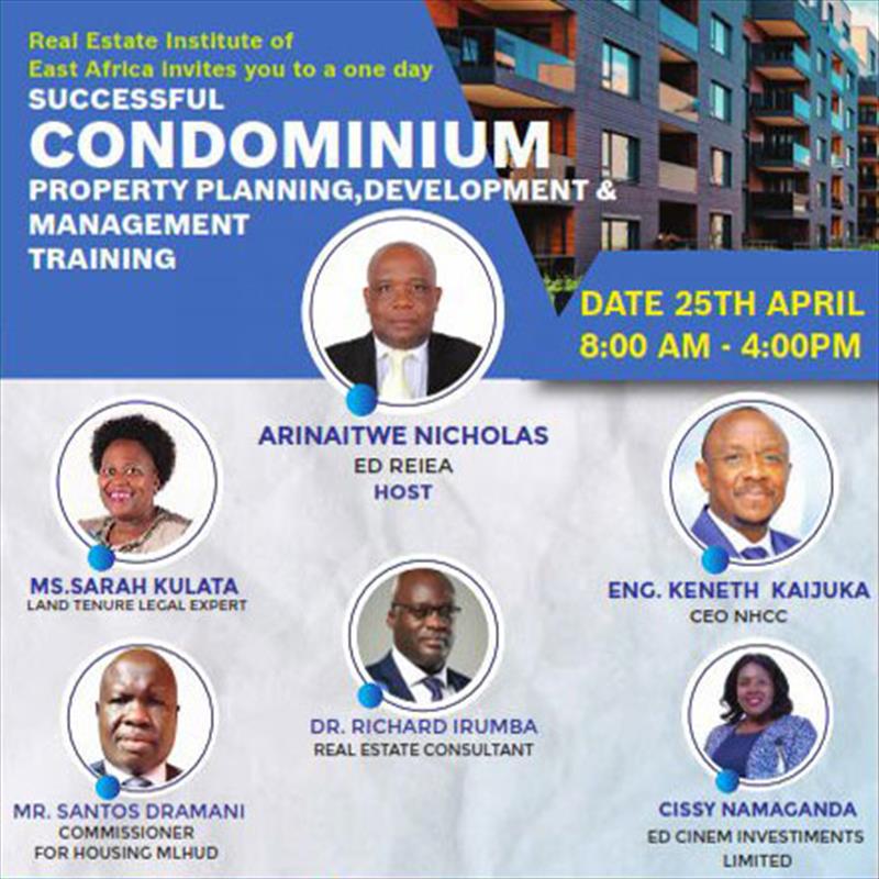 Condominium property training.