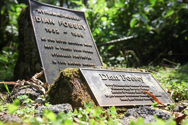Dian Fossey grave
