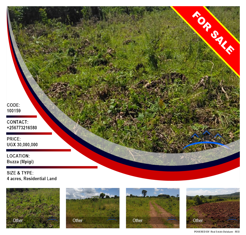 Residential Land  for sale in Buzza Mpigi Uganda, code: 100159