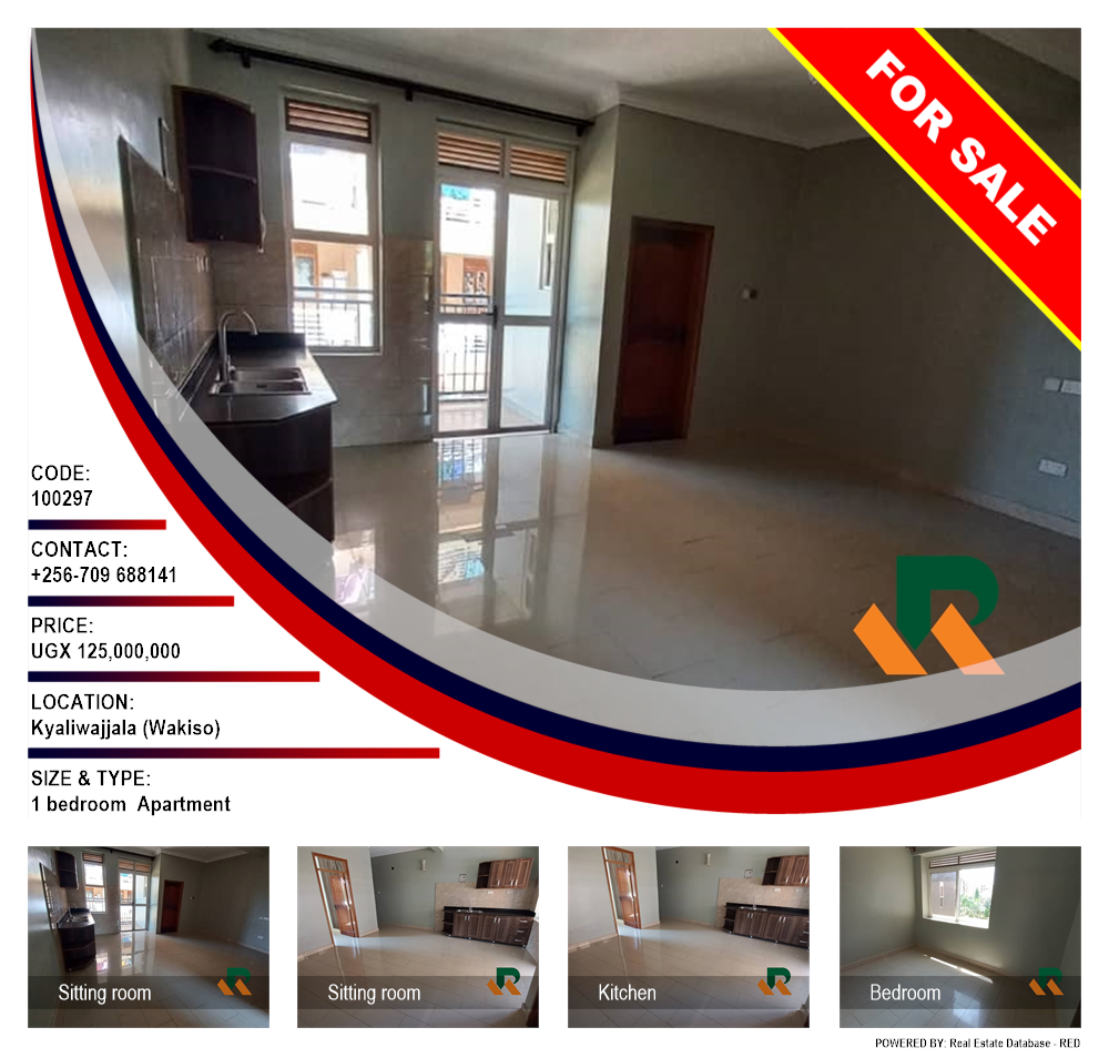 1 bedroom Apartment  for sale in Kyaliwajjala Wakiso Uganda, code: 100297