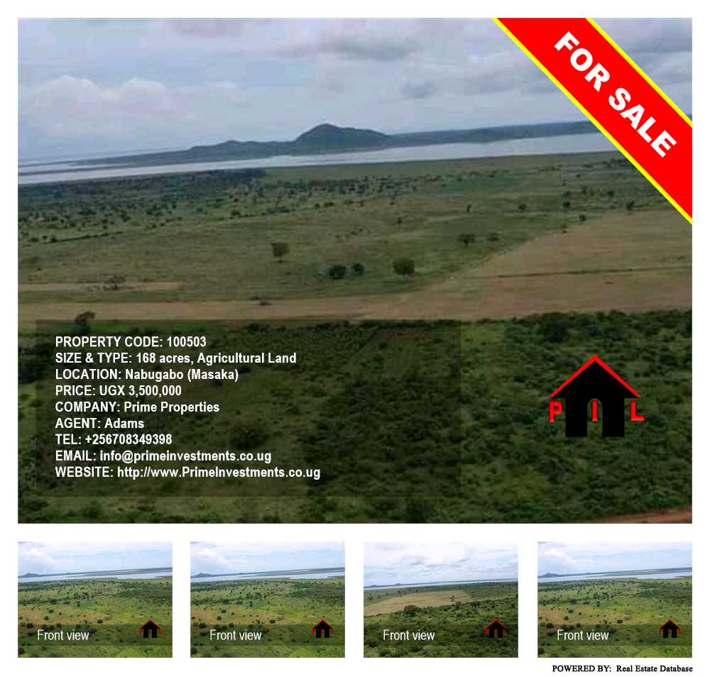 Agricultural Land  for sale in Nabugabo Masaka Uganda, code: 100503