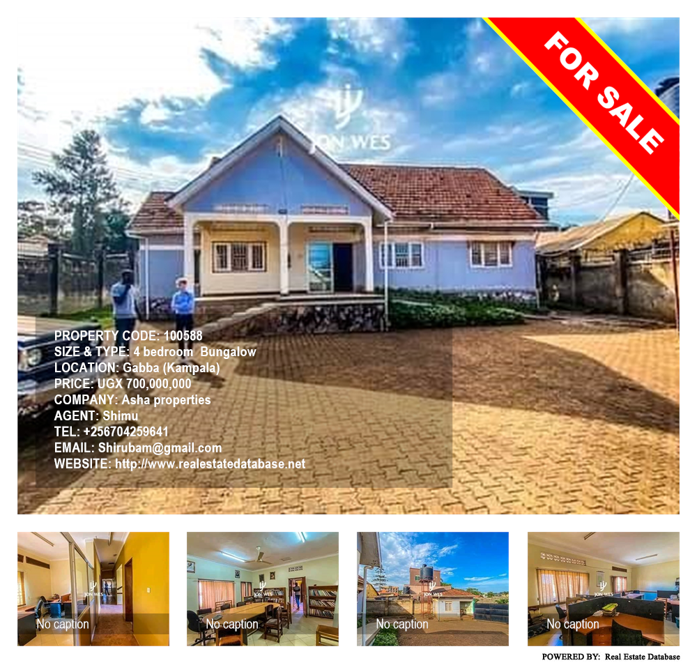 4 bedroom Bungalow  for sale in Ggaba Kampala Uganda, code: 100588