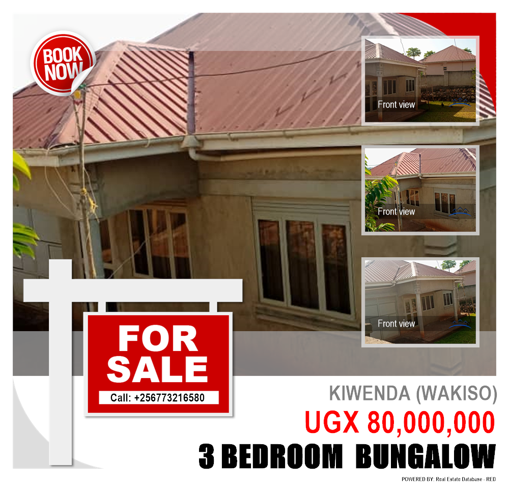 3 bedroom Bungalow  for sale in Kiwenda Wakiso Uganda, code: 100615