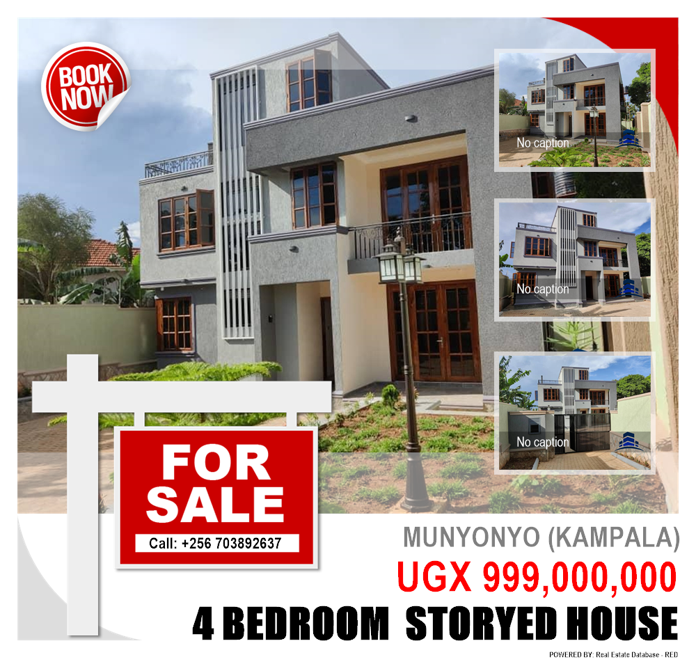 4 bedroom Storeyed house  for sale in Munyonyo Kampala Uganda, code: 100907