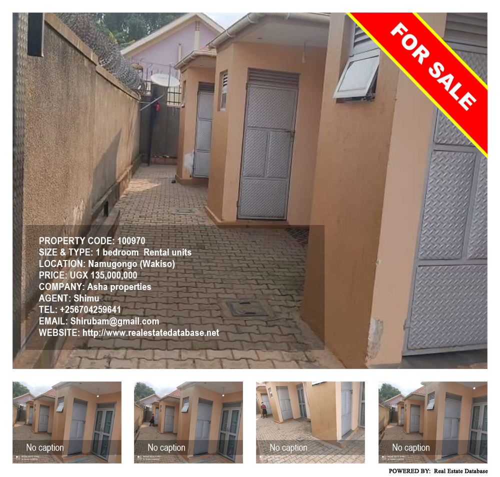1 bedroom Rental units  for sale in Namugongo Wakiso Uganda, code: 100970