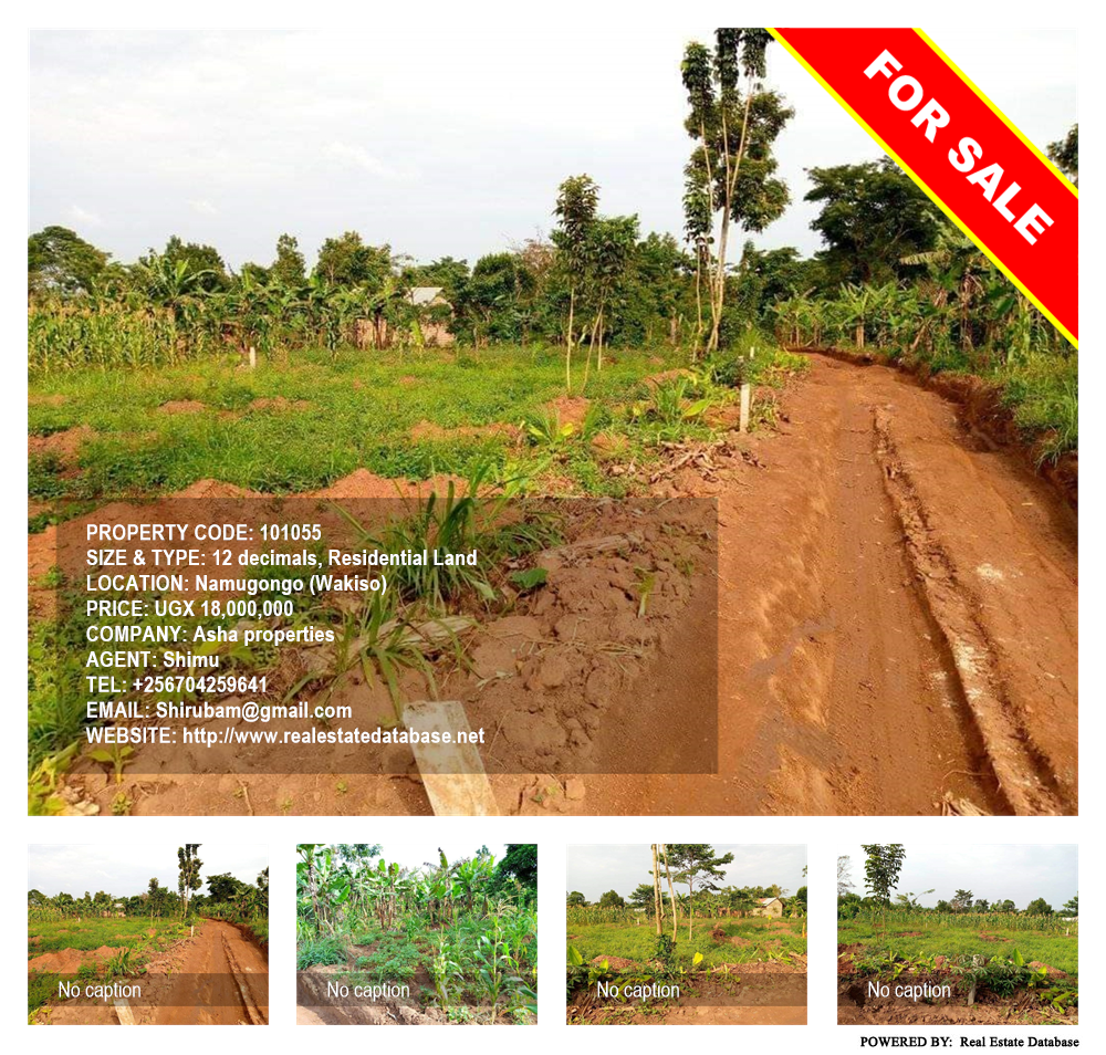 Residential Land  for sale in Namugongo Wakiso Uganda, code: 101055