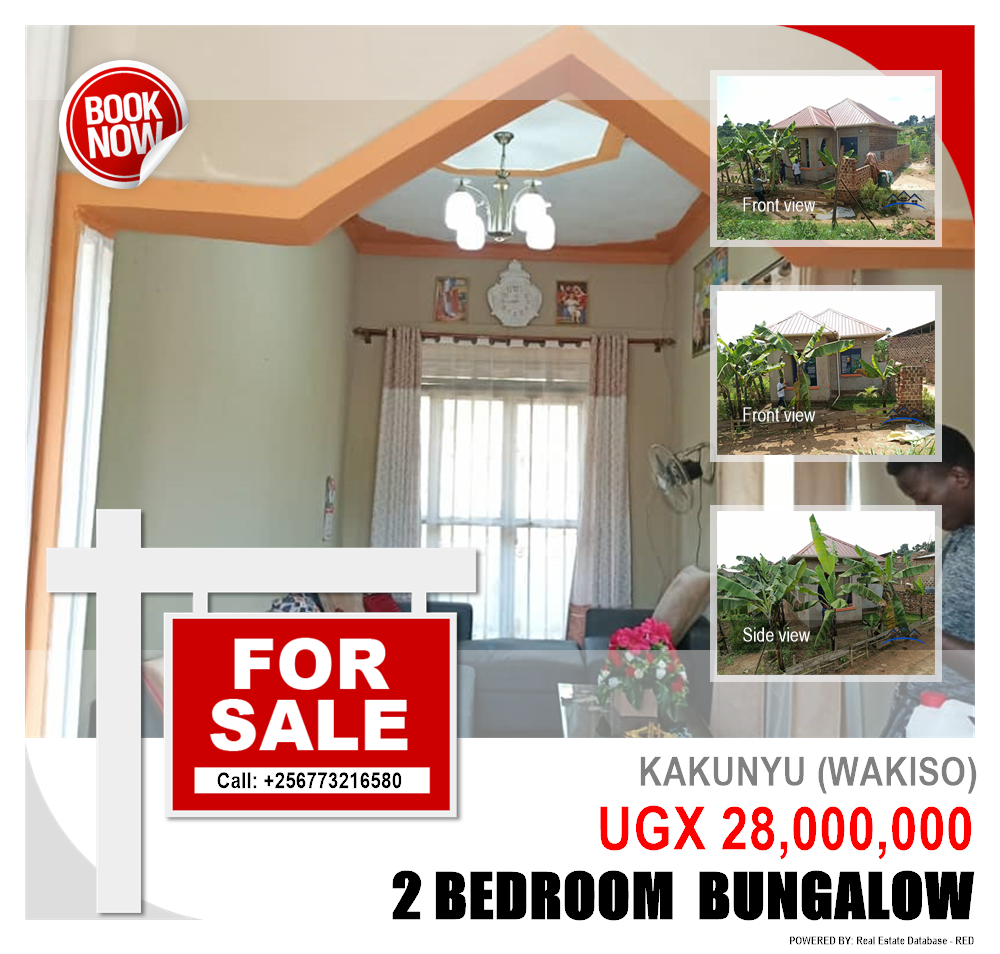 2 bedroom Bungalow  for sale in Kakunyu Wakiso Uganda, code: 101232