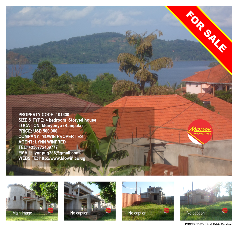 4 bedroom Storeyed house  for sale in Munyonyo Kampala Uganda, code: 101330