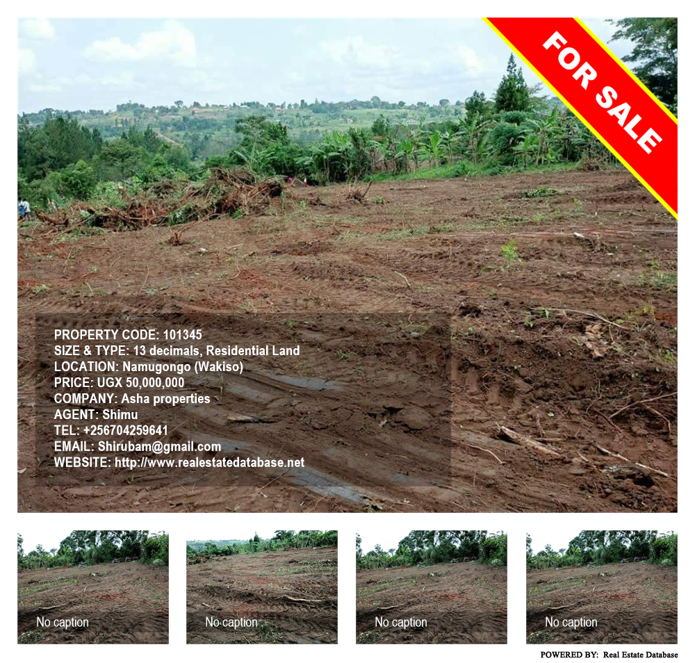 Residential Land  for sale in Namugongo Wakiso Uganda, code: 101345