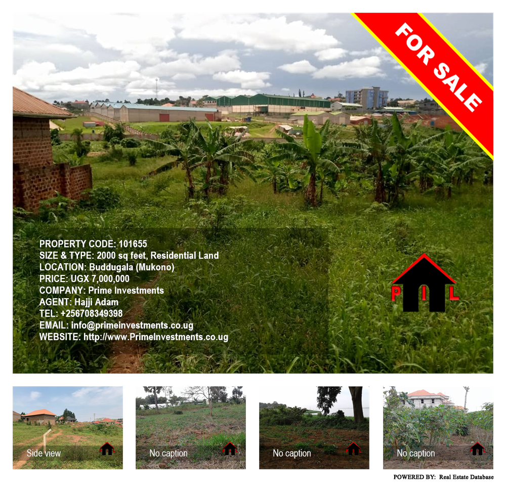 Residential Land  for sale in Buddugala Mukono Uganda, code: 101655