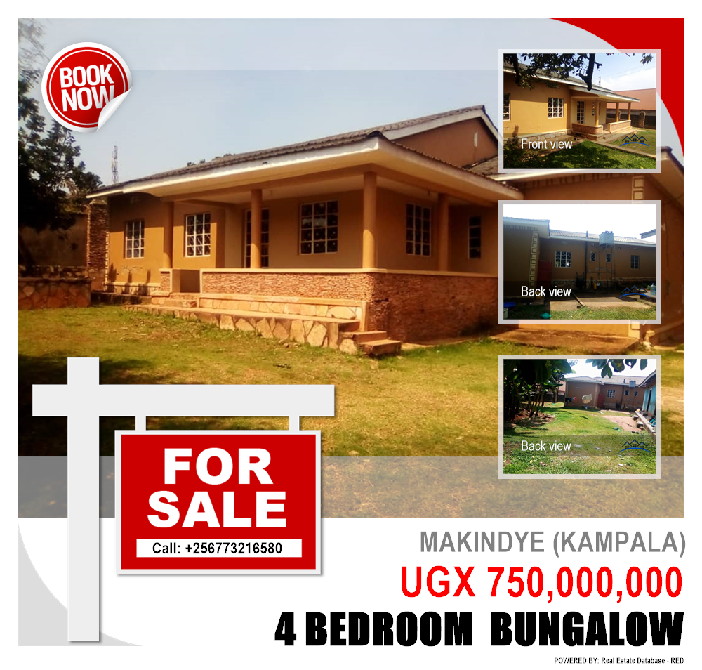 4 bedroom Bungalow  for sale in Makindye Kampala Uganda, code: 101727