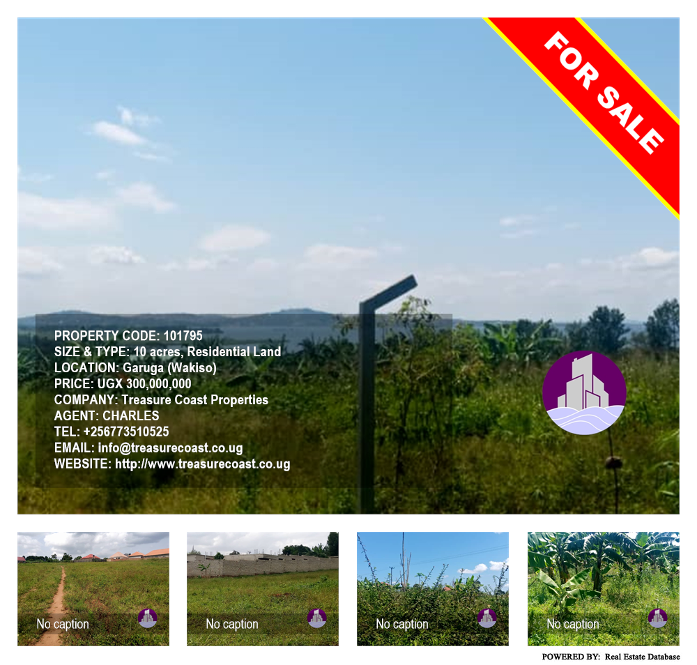 Residential Land  for sale in Garuga Wakiso Uganda, code: 101795