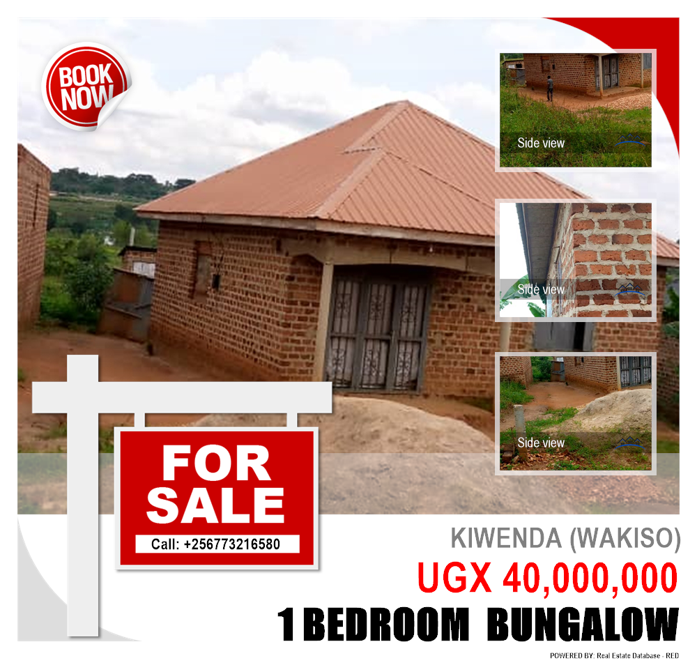 1 bedroom Bungalow  for sale in Kiwenda Wakiso Uganda, code: 101946
