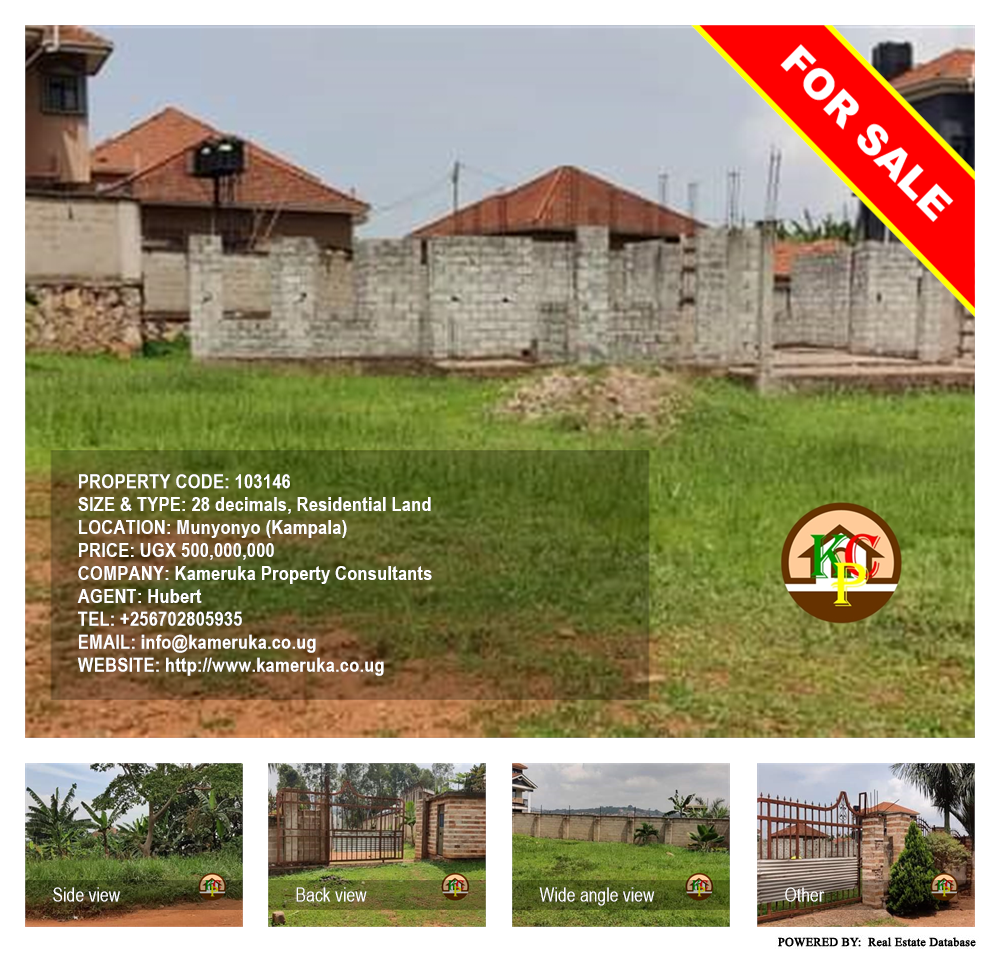 Residential Land  for sale in Munyonyo Kampala Uganda, code: 103146