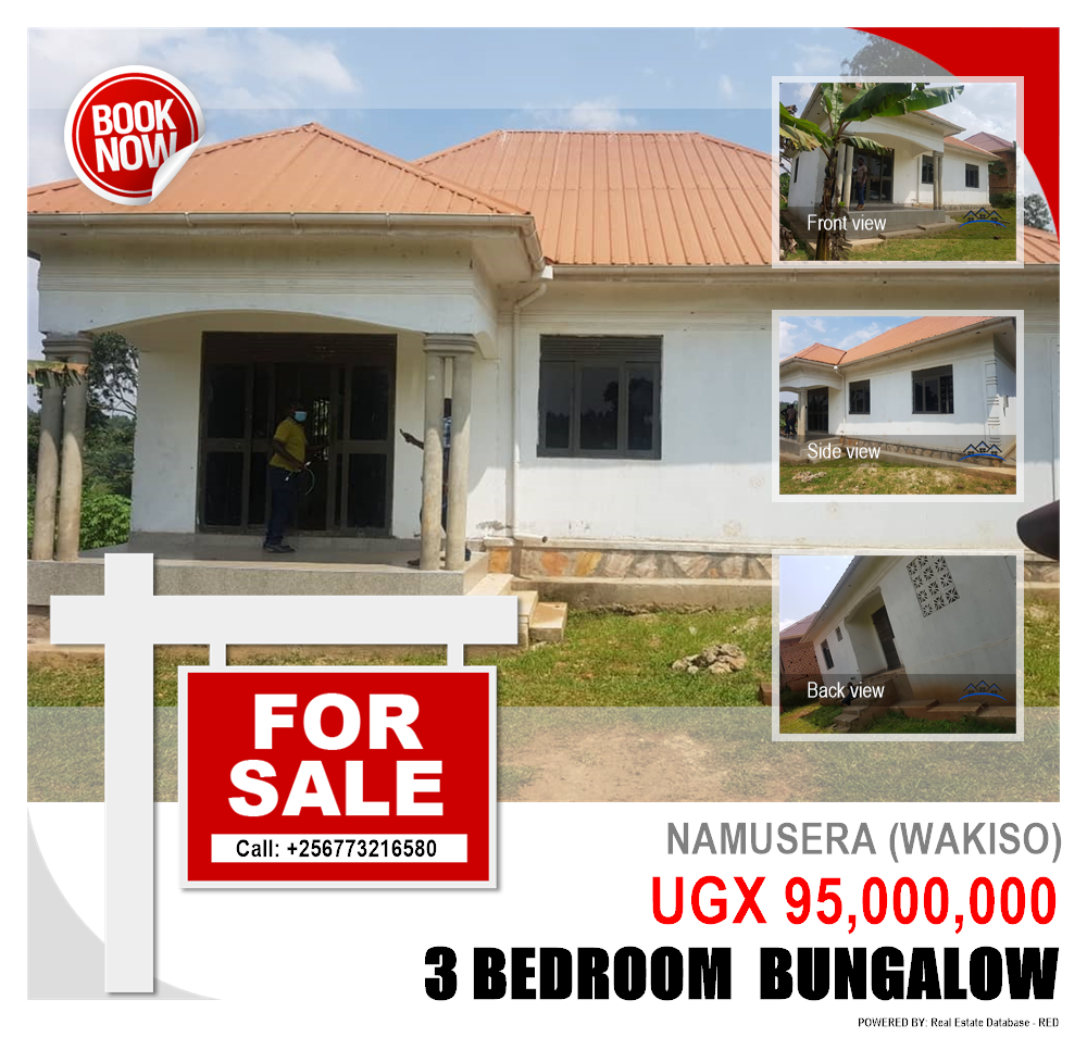 3 bedroom Bungalow  for sale in Namusela Wakiso Uganda, code: 103196