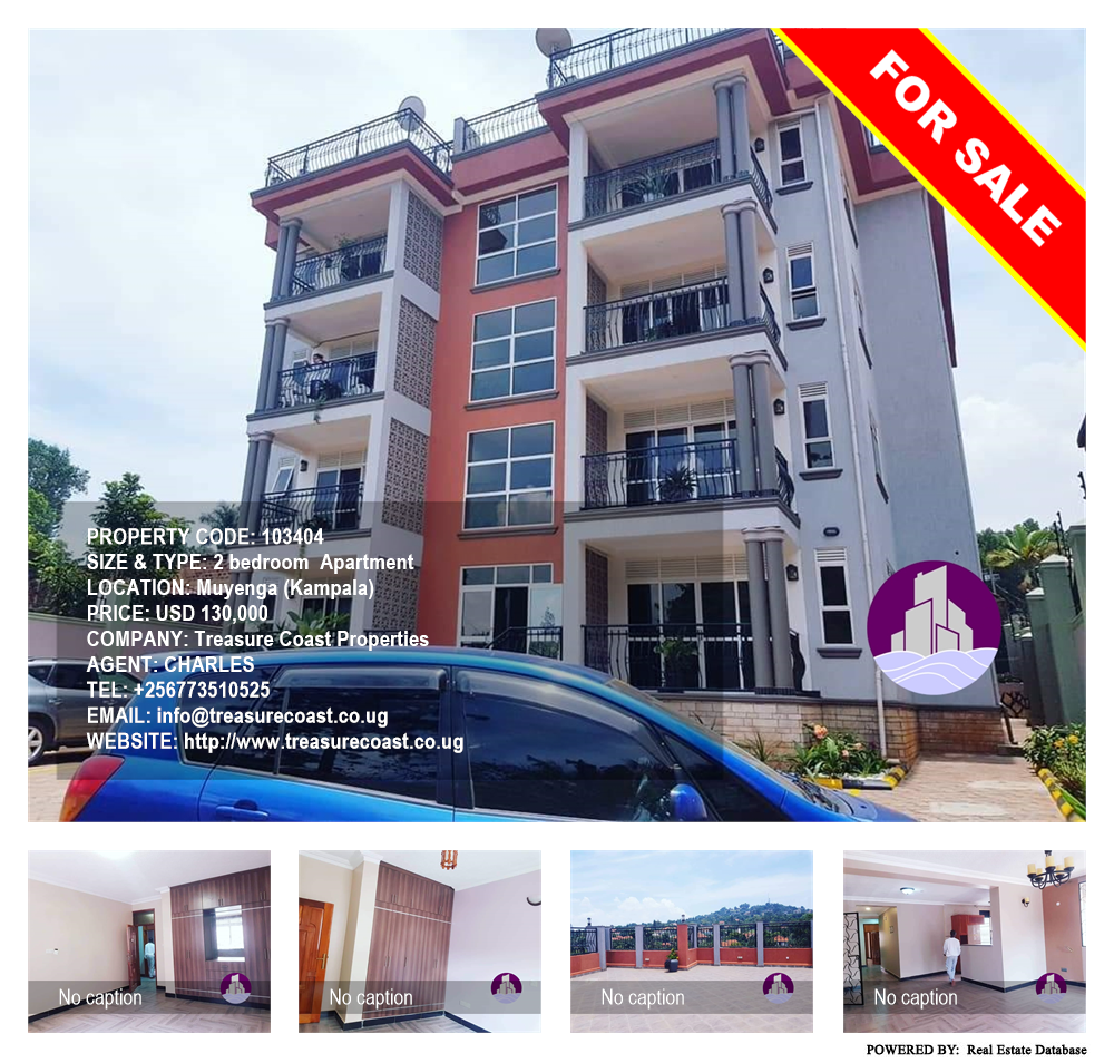 2 bedroom Apartment  for sale in Muyenga Kampala Uganda, code: 103404