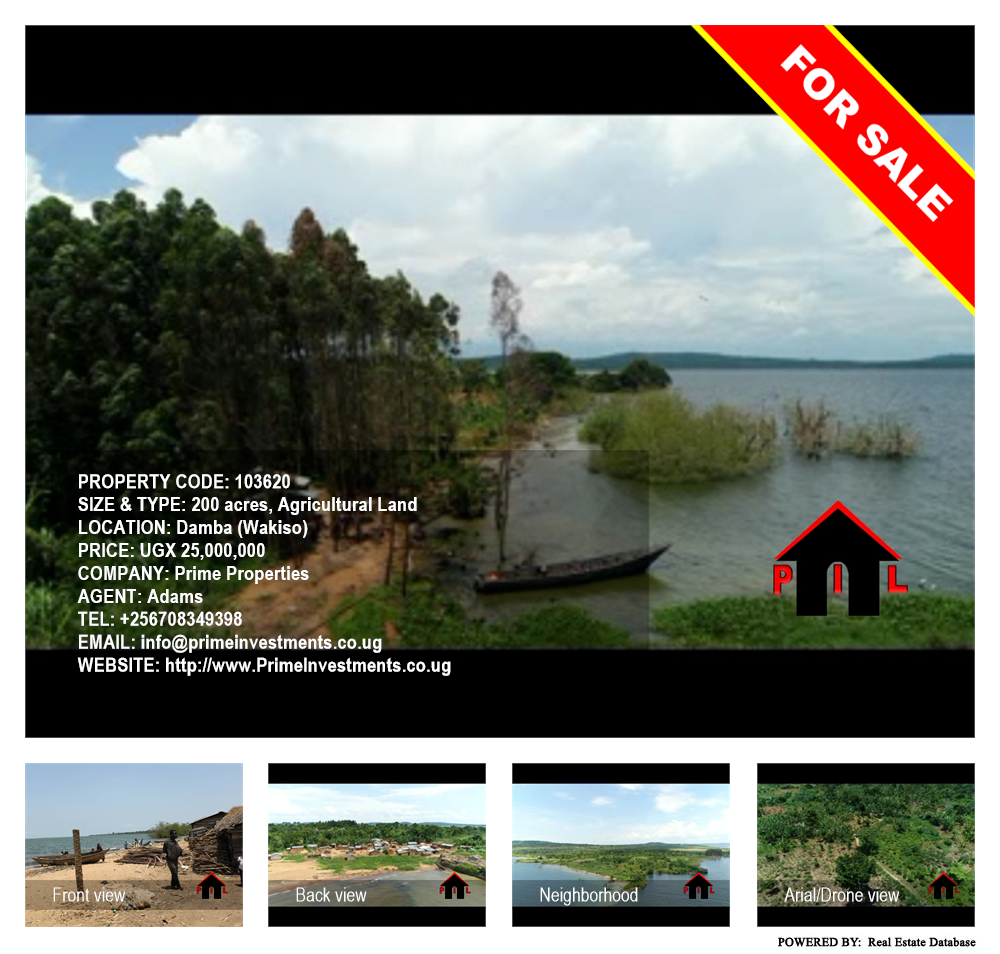 Agricultural Land  for sale in Damba Wakiso Uganda, code: 103620