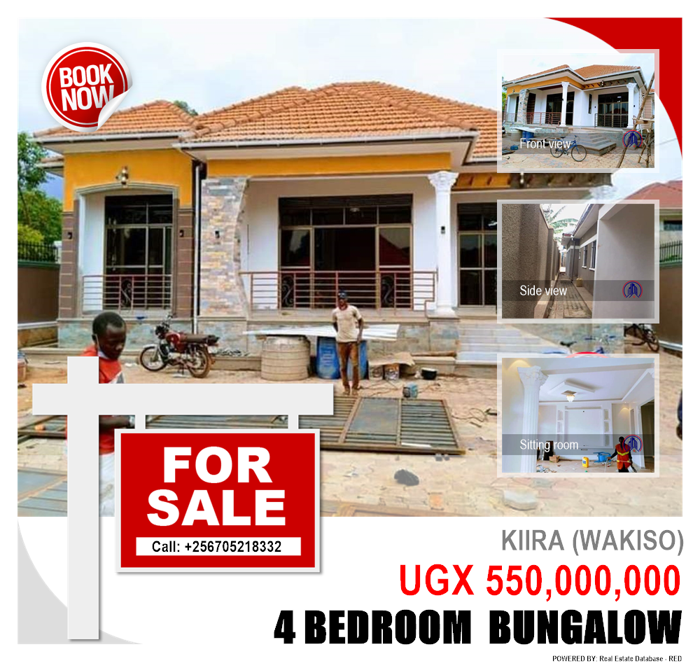 4 bedroom Bungalow  for sale in Kira Wakiso Uganda, code: 103759