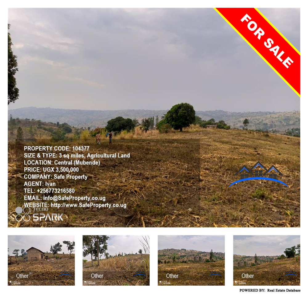 Agricultural Land  for sale in Central Mubende Uganda, code: 104377