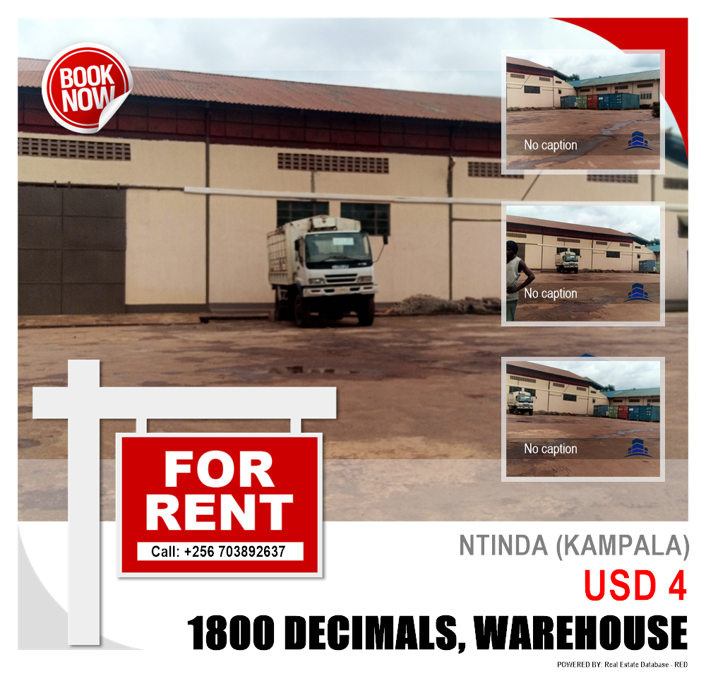Warehouse  for rent in Ntinda Kampala Uganda, code: 104414