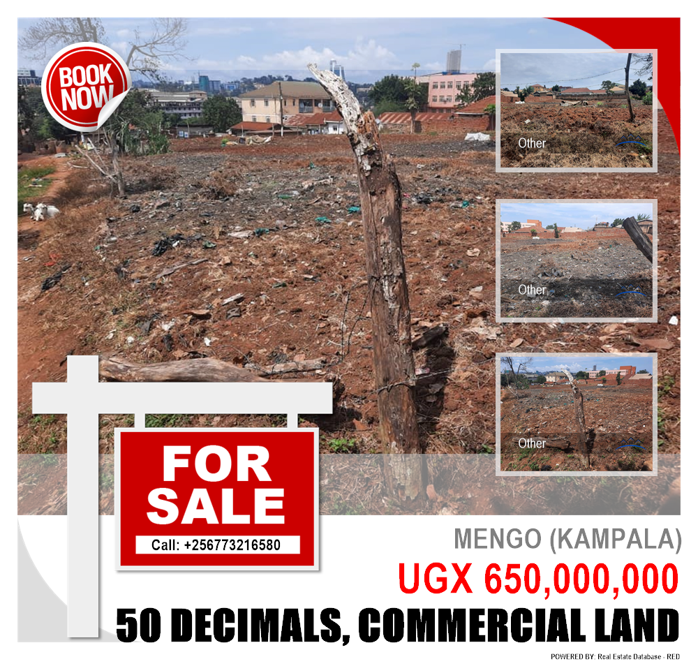 Commercial Land  for sale in Mengo Kampala Uganda, code: 104569