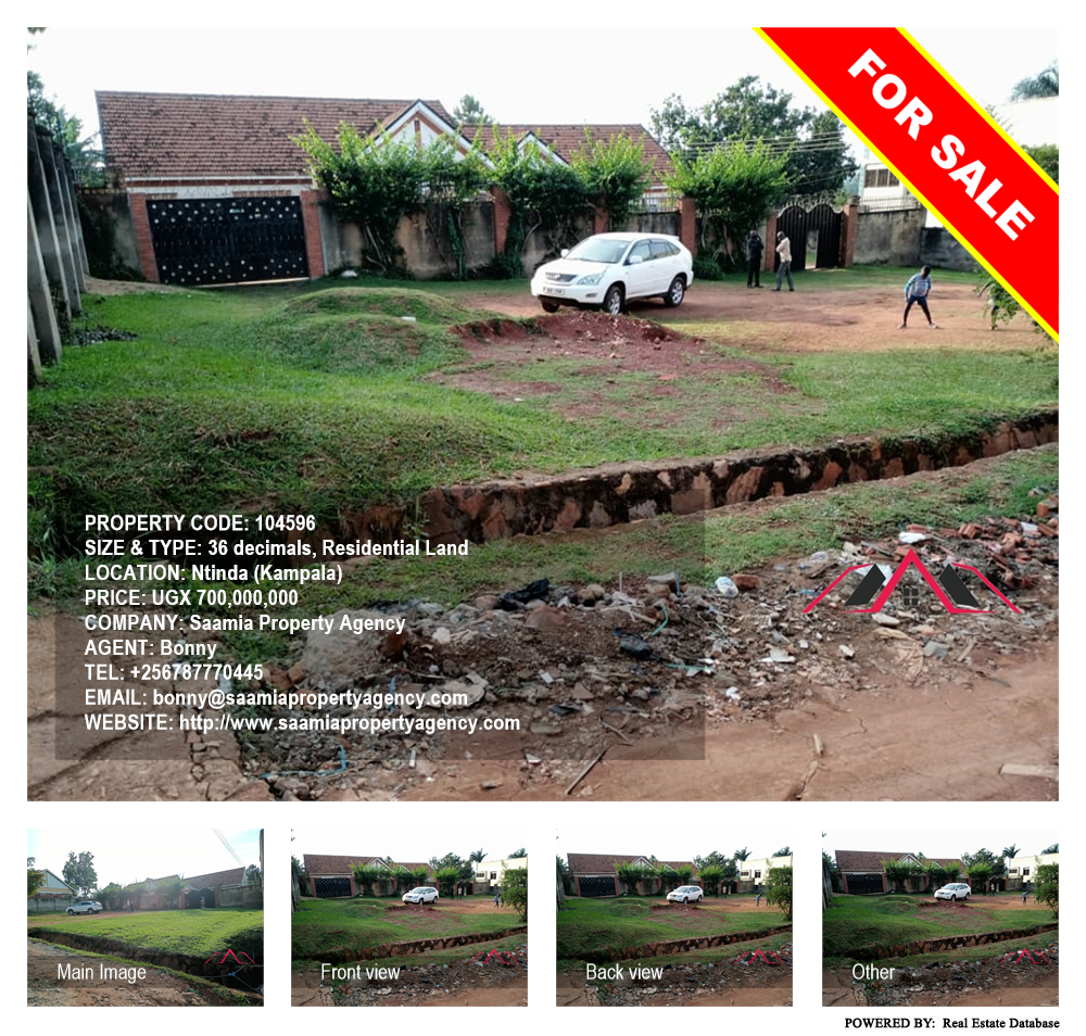 Residential Land  for sale in Ntinda Kampala Uganda, code: 104596