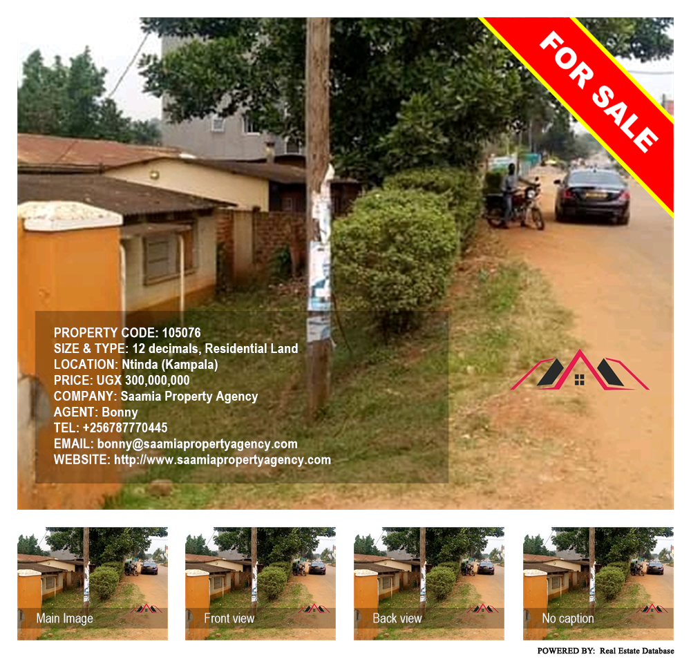 Residential Land  for sale in Ntinda Kampala Uganda, code: 105076