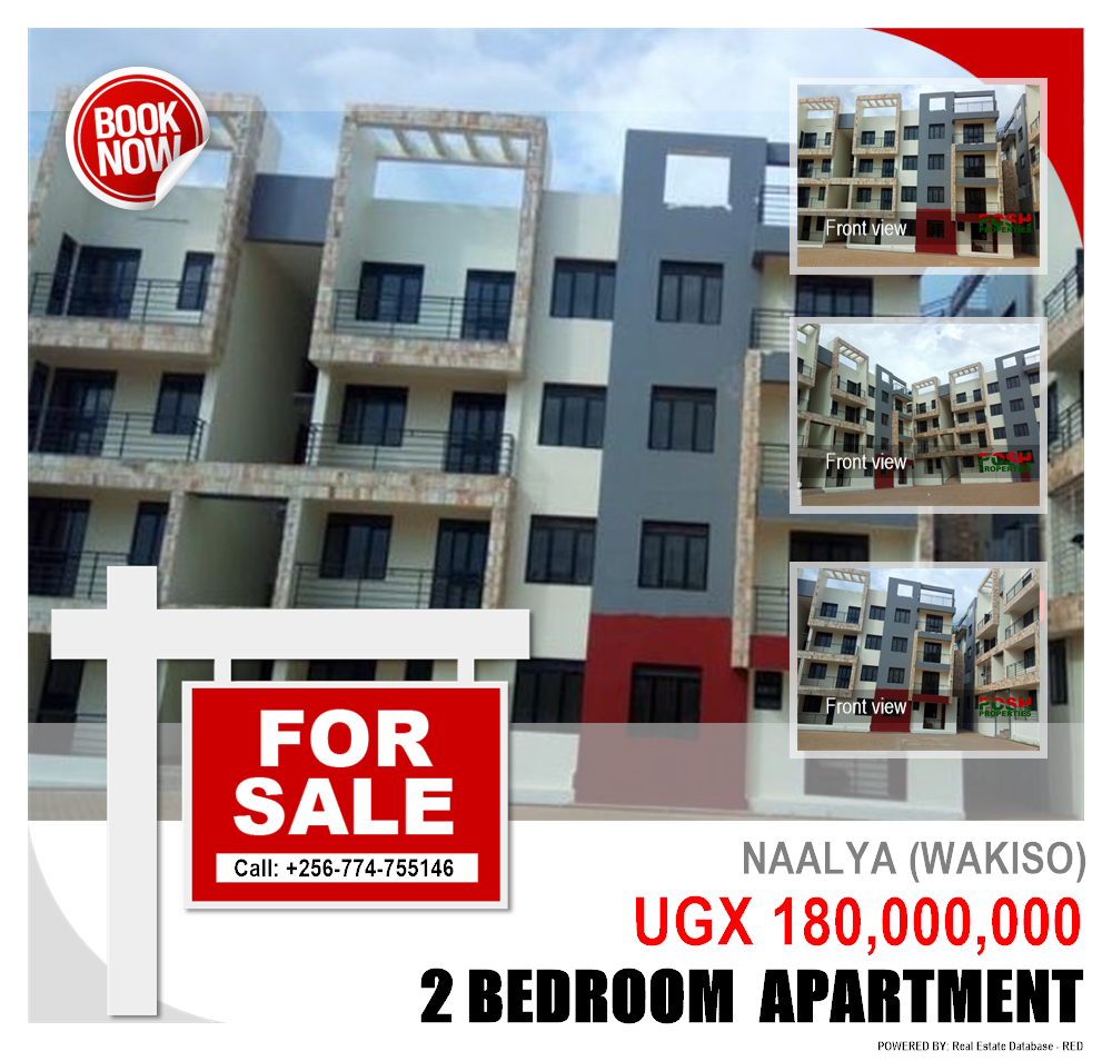 2 bedroom Apartment  for sale in Naalya Wakiso Uganda, code: 105499