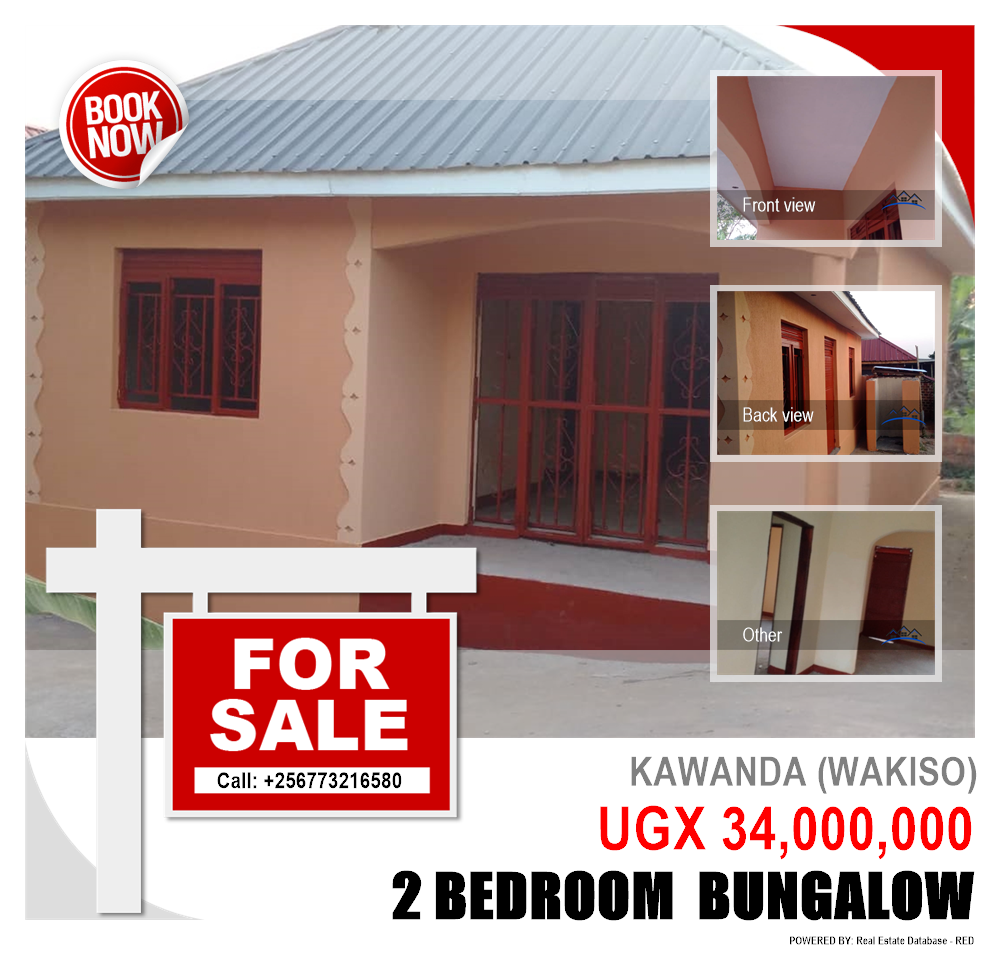 2 bedroom Bungalow  for sale in Kawanda Wakiso Uganda, code: 105605