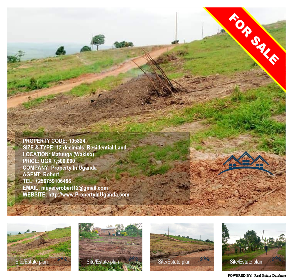 Residential Land  for sale in Matuuga Wakiso Uganda, code: 105824