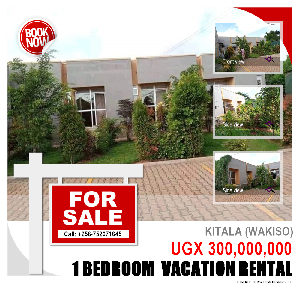 1 bedroom Vacation rental  for sale in Kitala Wakiso Uganda, code: 105930