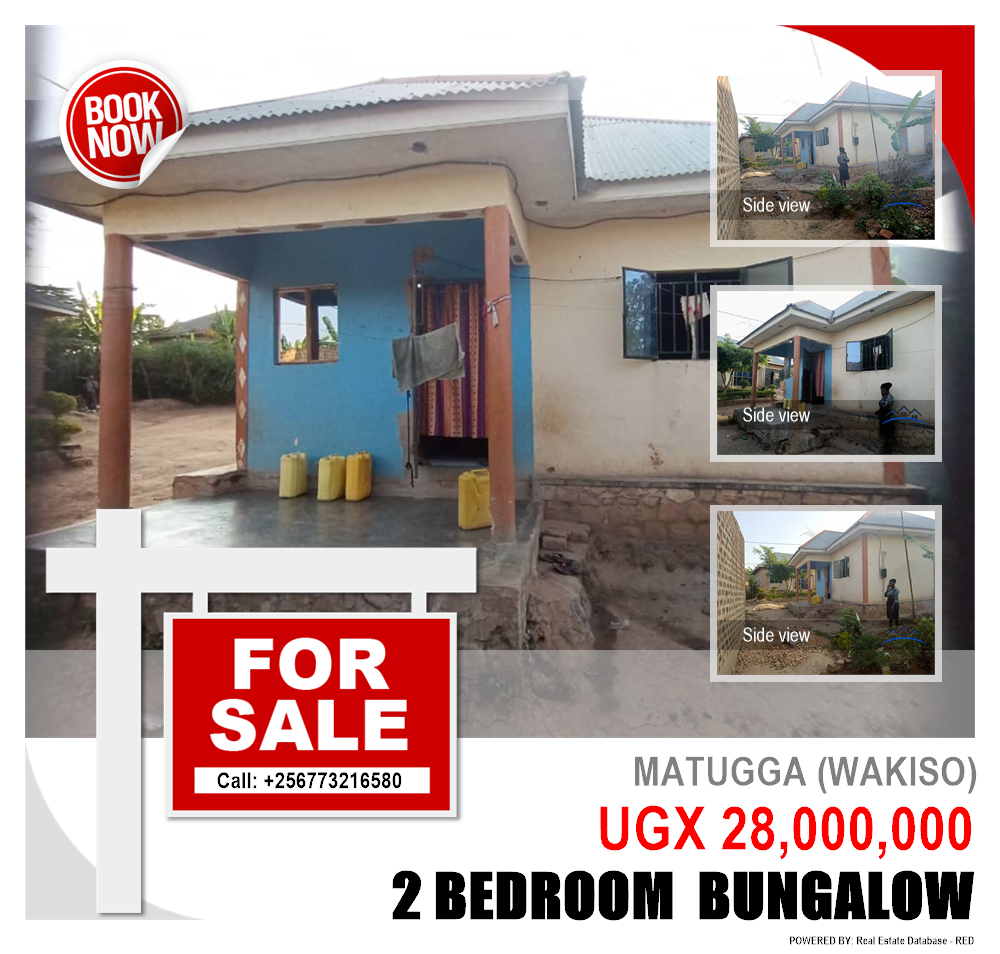 2 bedroom Bungalow  for sale in Matugga Wakiso Uganda, code: 105948