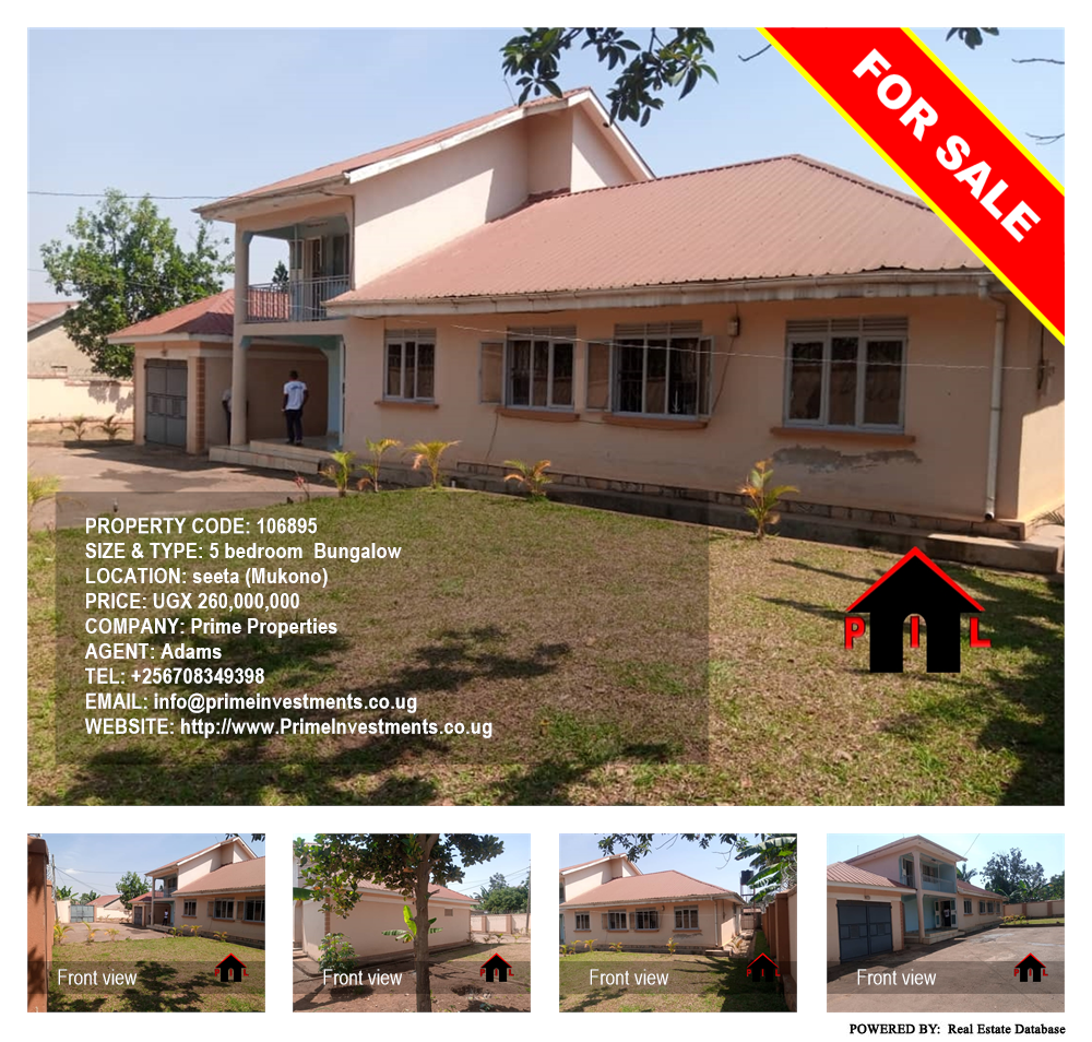 5 bedroom Bungalow  for sale in Seeta Mukono Uganda, code: 106895