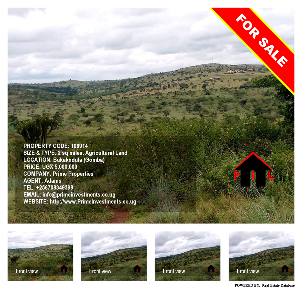 Agricultural Land  for sale in Bukakadula Gomba Uganda, code: 106914