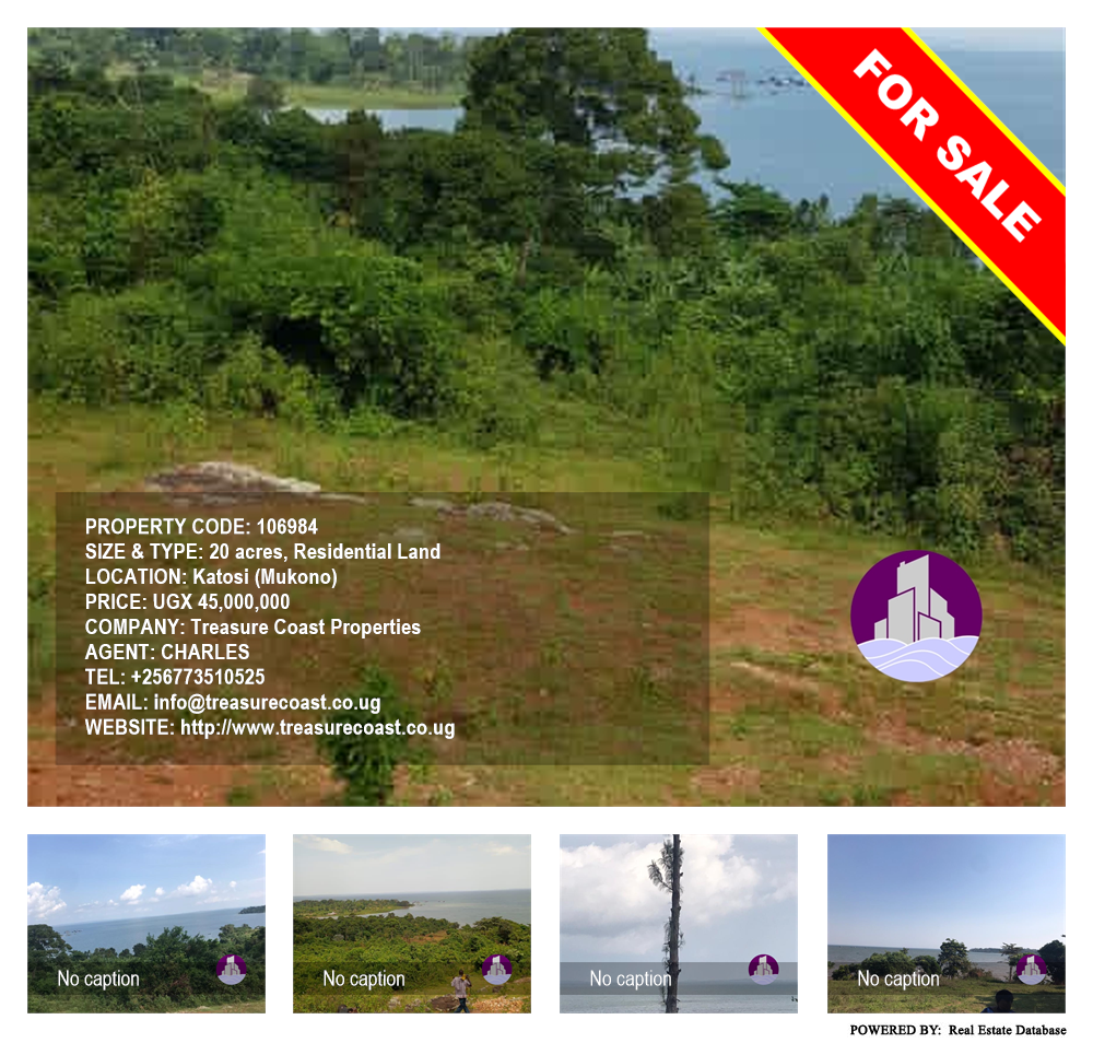 Residential Land  for sale in Katosi Mukono Uganda, code: 106984