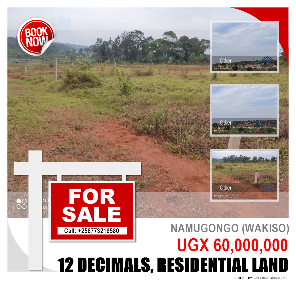 Residential Land  for sale in Namugongo Wakiso Uganda, code: 107129