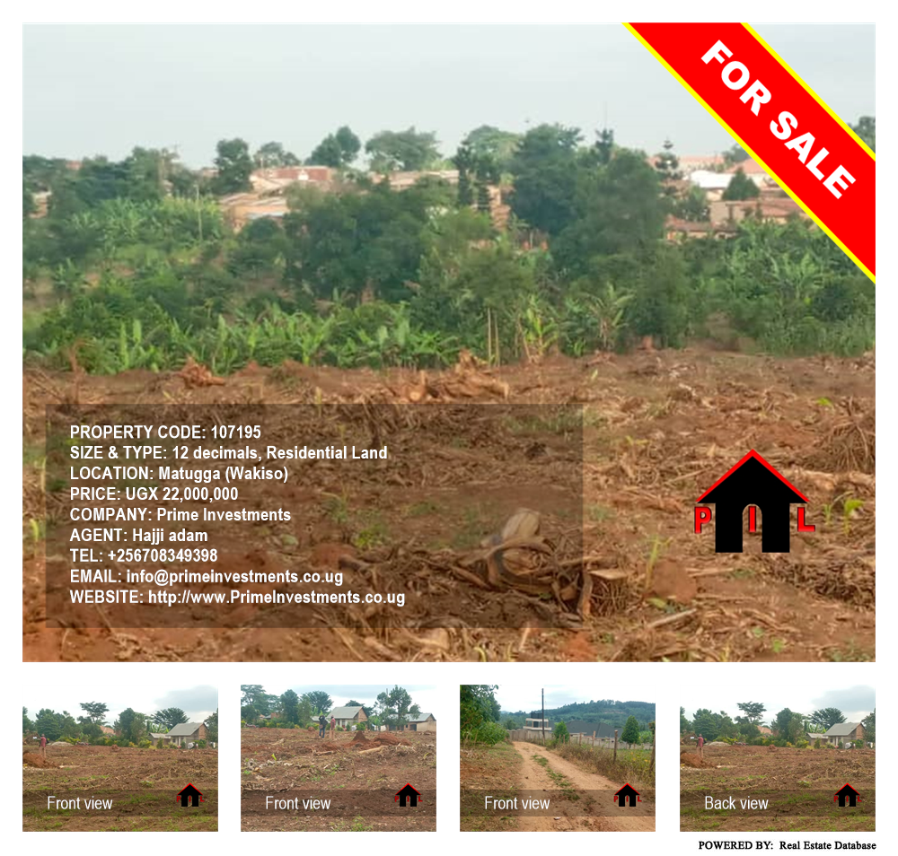 Residential Land  for sale in Matugga Wakiso Uganda, code: 107195