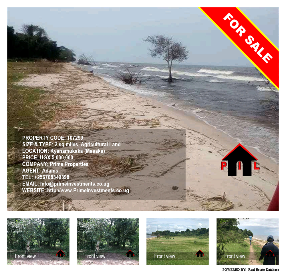 Agricultural Land  for sale in Kyanamukaaka Masaka Uganda, code: 107299