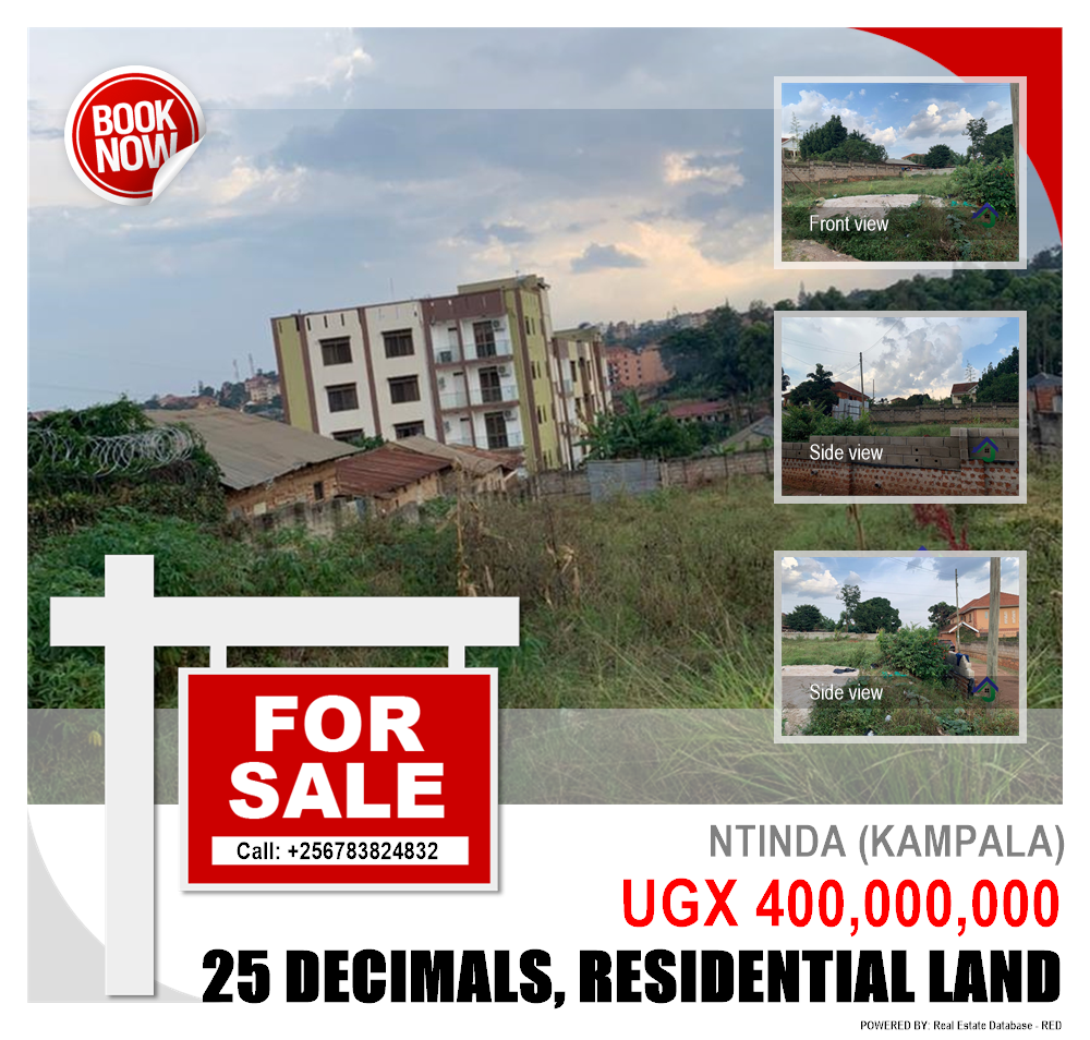 Residential Land  for sale in Ntinda Kampala Uganda, code: 107522