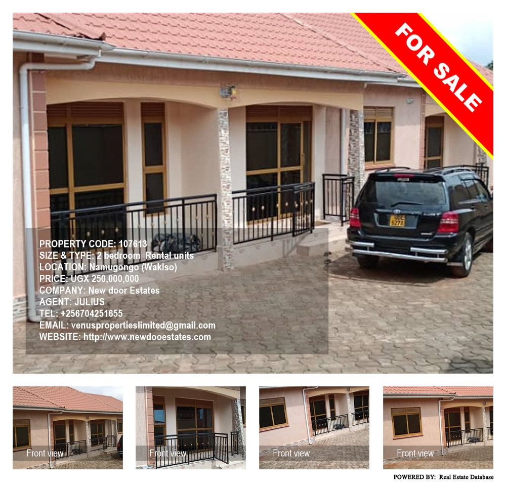 2 bedroom Rental units  for sale in Namugongo Wakiso Uganda, code: 107613