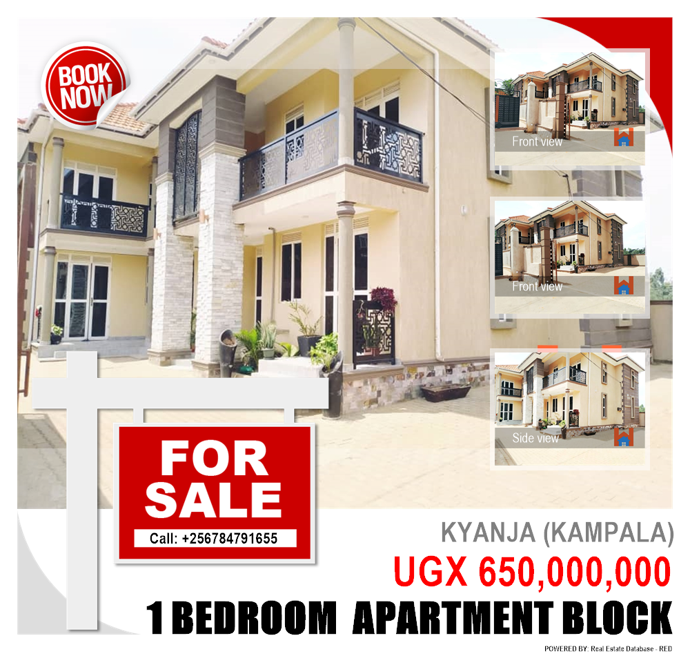 1 bedroom Apartment block  for sale in Kyanja Kampala Uganda, code: 107804