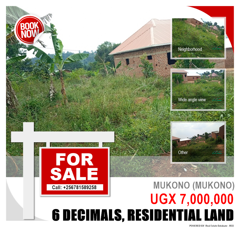 Residential Land  for sale in Mukono Mukono Uganda, code: 107939