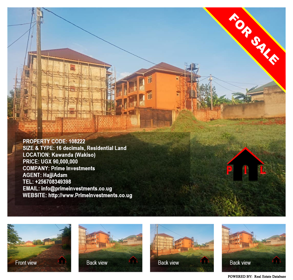 Residential Land  for sale in Kawanda Wakiso Uganda, code: 108222