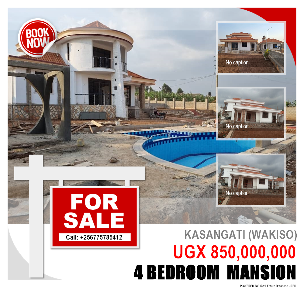 4 bedroom Mansion  for sale in Kasangati Wakiso Uganda, code: 108307