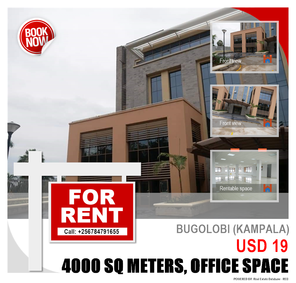 Office Space  for rent in Bugoloobi Kampala Uganda, code: 108566