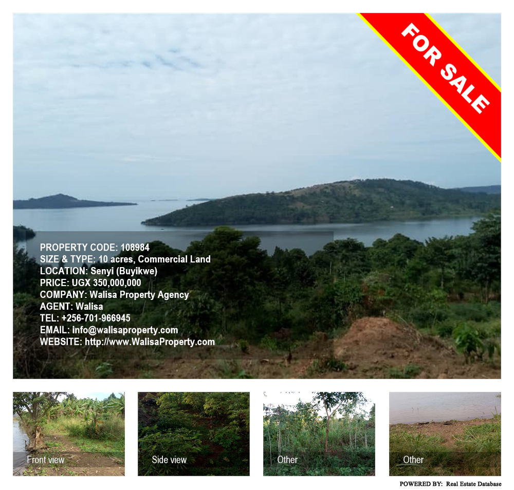 Commercial Land  for sale in Senyi Buyikwe Uganda, code: 108984